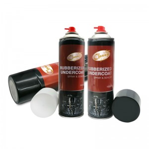 Fast Drying Car Undercoat Paint Rubberized Undercoating Aerosol Spray