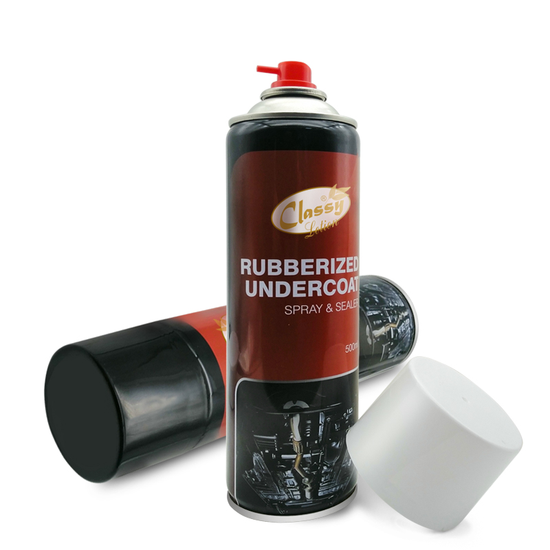 Fast Drying Car Undercoat Paint Rubberized Undercoating Aerosol Spray